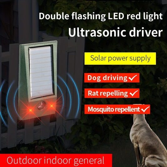 Ultrasonic Solar Animal Repeller Waterproof & Dustproof