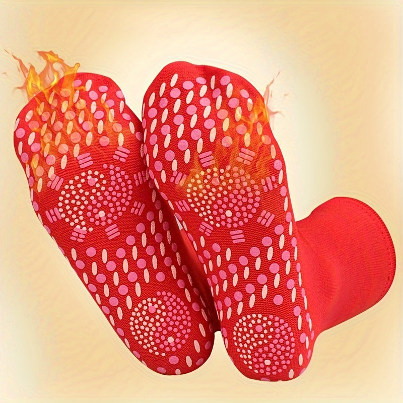 Solid Warm Socks - Comfy & Soft Mid Tube Women's Stockings