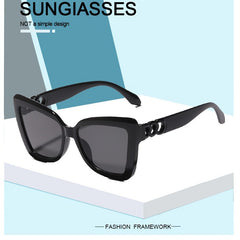 Cat Eye Sunglasses UV400 Hollow Temple Glasses