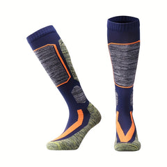 2 Pairs Winter Thermal Ski Socks Cycling Soccer Socks Knee Haig Warm Socks