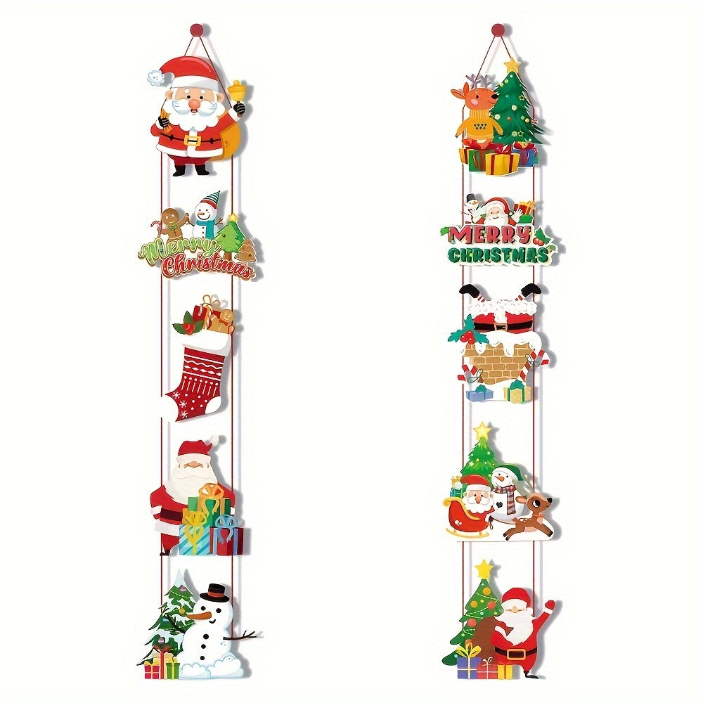 1pc Christmas Door Hanging Decoration Indoor/Outdoor