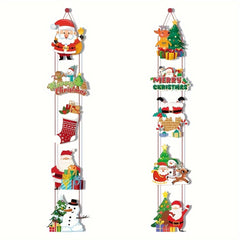 1pc Christmas Door Hanging Decoration Indoor/Outdoor