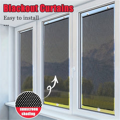 1pc Automatic Roller Blinds for Car Bedrooms Kitchen Office Window