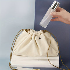 Large Capacity Travel Cosmetic Bag Drawstring Makeup Pouch