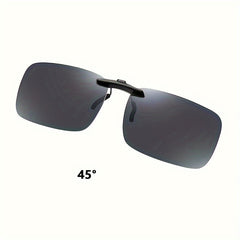 Detachable Driving Polarized Clip On Glasses Sunglasses
