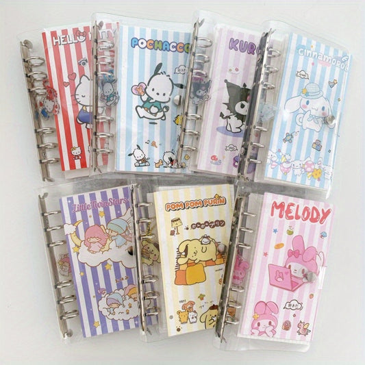 Kuromi A6 Notebook Spiral Bound Pastel Cover