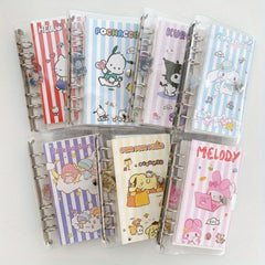 Kuromi A6 Notebook Spiral Bound Pastel Cover