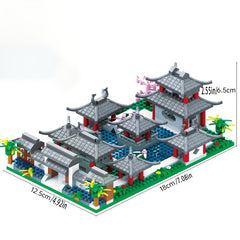 Suzhou Garden Building Blocks Puzzle Toy 2320pcs Chinese Architecture Set