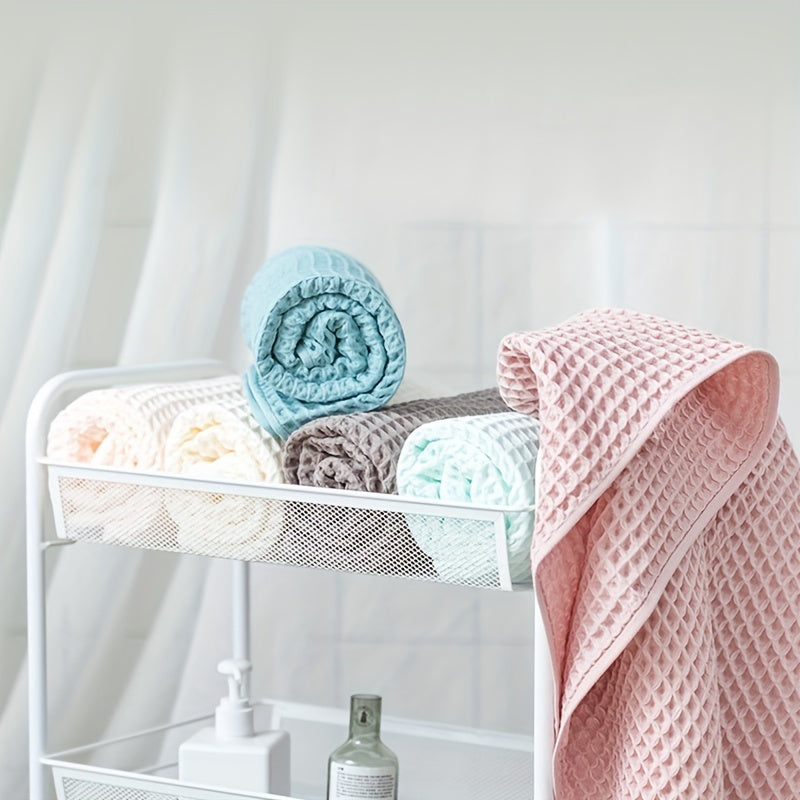 Soft Cotton Waffle Bath Towel 70x140cm