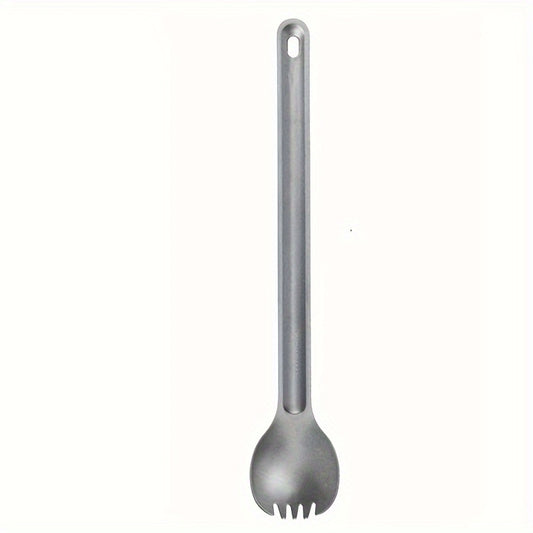 Portable Titanium Spoon Long Handle Lightweight Cutlery