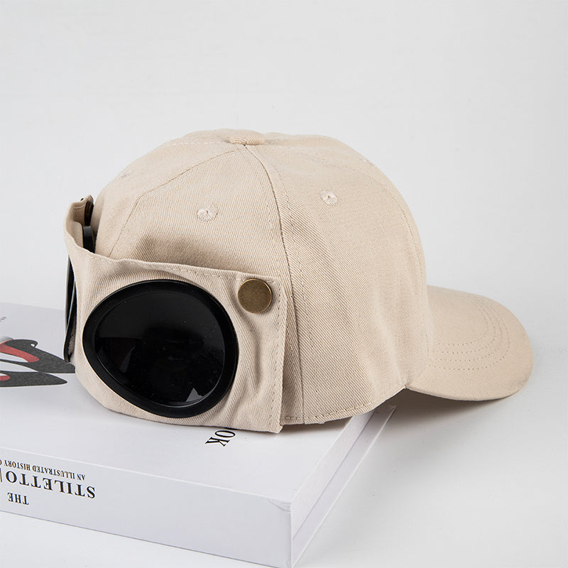 Summer Glasses Baseball Cap Unisex Sunglasses Cap Mens Baseball Cap