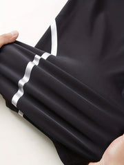 Solid Nylon Men's Boxer Sports Swimming Trunks for Beach Surfing