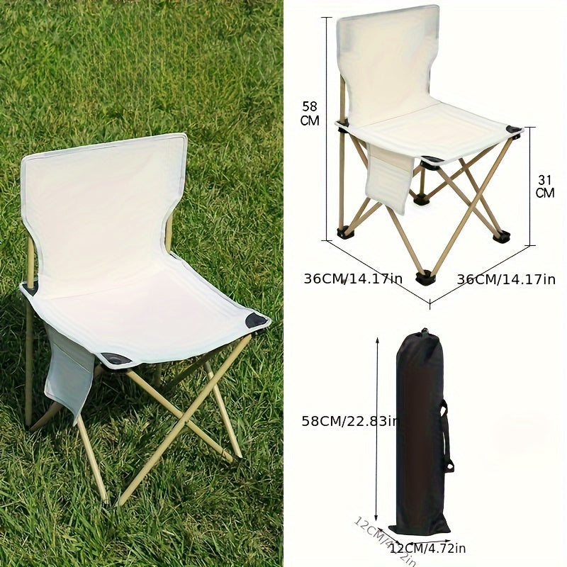 Outdoor Folding Chair for Camping Fishing Picnic