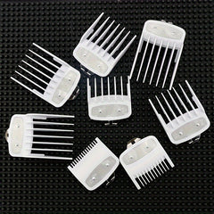 8 Piece Hair Clipper Guard Combs Set for Relaxed Textured Hair