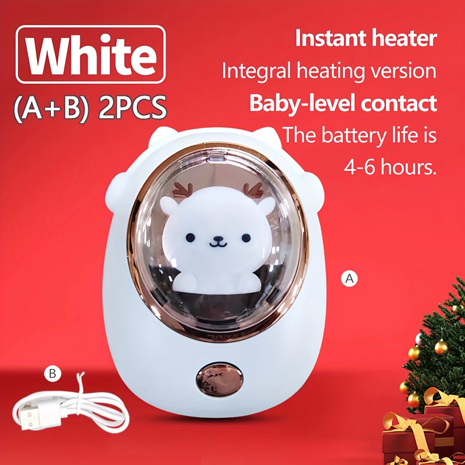 Mini Heater USB Charging Hand Warmer Portable Student Gift