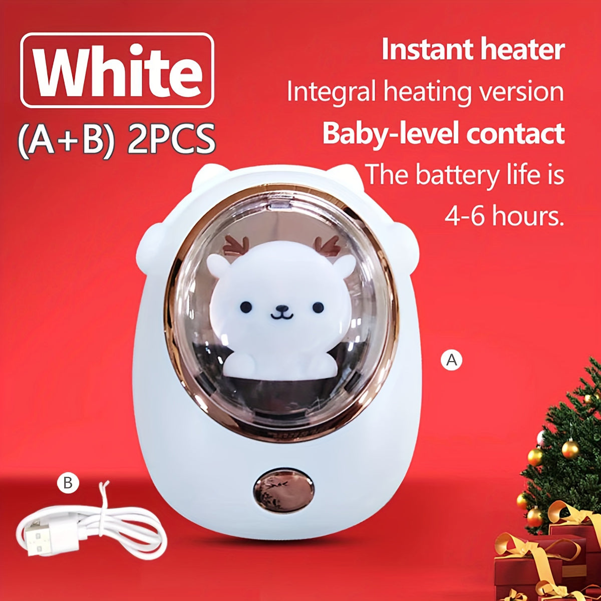 Mini Heater USB Charging Hand Warmer Portable Student Gift