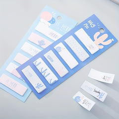 1pc Cactus Theme Sticky Notes Creative And Colorful Memo Sticky Notes