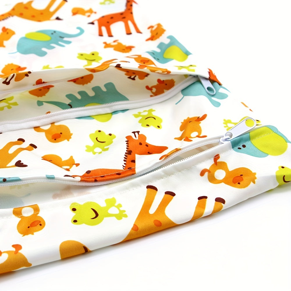 Reusable Wet Dry Bag for Baby Cloth Diapers Breast Pump Beach Pool Gym
