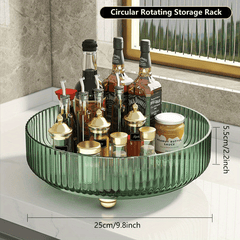 1pc Turntable Organizer Spice Spinner Rotating Seasoning Rack Holder