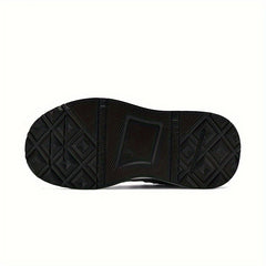 Boy's Chunky Lace Up Soft Sole Sneakers for Outdoor Activities