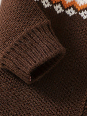 Baby Knitted Sweater Coat Baby Hooded Cardigan Halloween Top