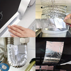 Aluminum Foil Tape for Ventilation Pipe, Waterproof, Fireproof