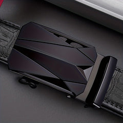 Automatic Buckle Business Belt for Men