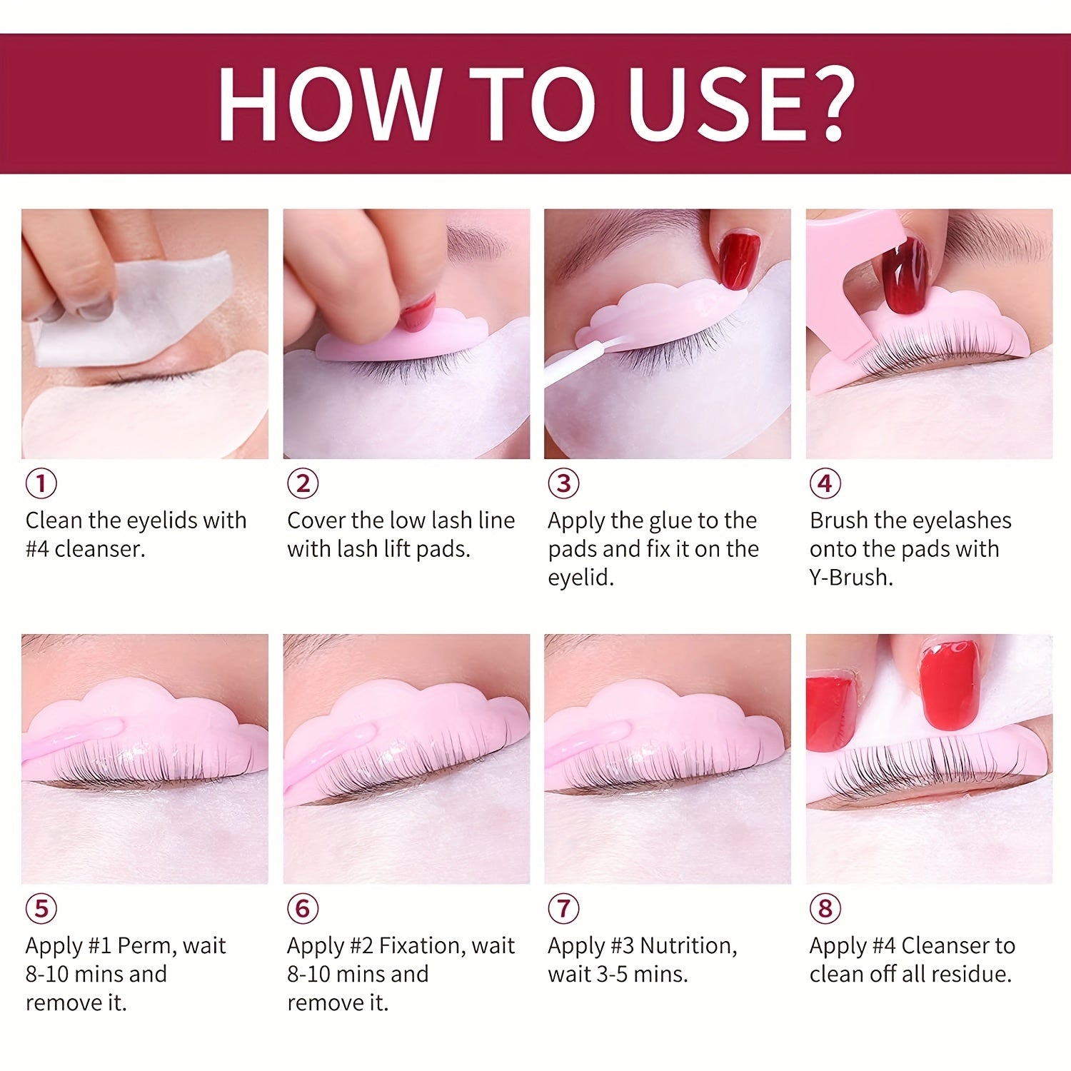 5-Minute Eyelash Lift Kit for Salon or Home Use