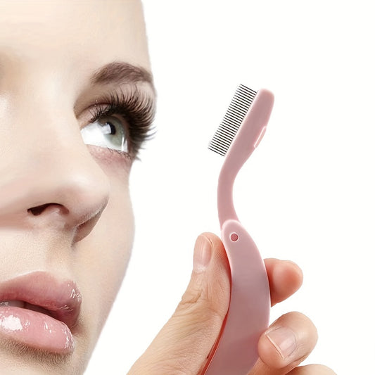 Metal Teeth Eyelash Comb for Defined Lashes