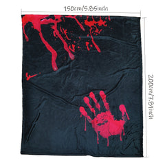 Halloween Flannel Blanket Soft Sofa Blanket For Indoor & Outdoor Use