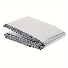 Emergency Thermal Poncho Blanket Lightweight Folding Water Resistant