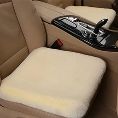 Plush Car Seat Cushion Winter Non-slip Single Seat Model Car Accessory
