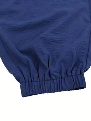  Elastic Waist Harem Trousers