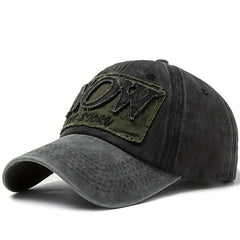 Vintage Embroidered Baseball Cap Unisex Cotton Sun Hat