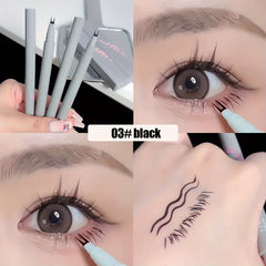 Double Tips Eyeliner Lower Eyelashes Pen 0 01 Ultra Slender Natural Waterproof 3