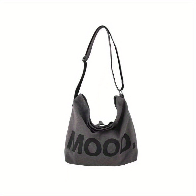 Canvas Messenger Bag For Travel Crossbody Bag