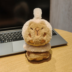 Cute Cartoon Capybara Plush Earmuffs for Adults