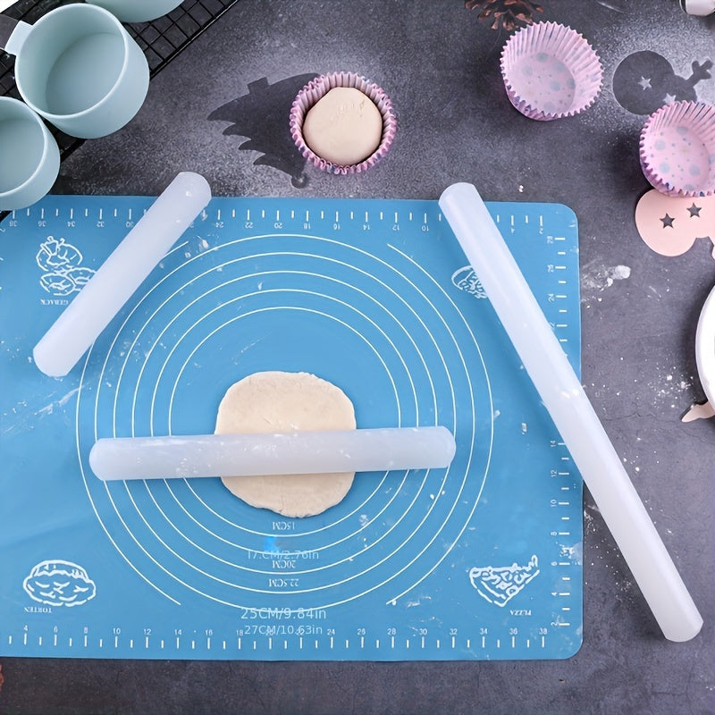 Non stick Rolling Pin 23.01 cm Durable Plastic Rolling Pins For Fondant Cake Bak
