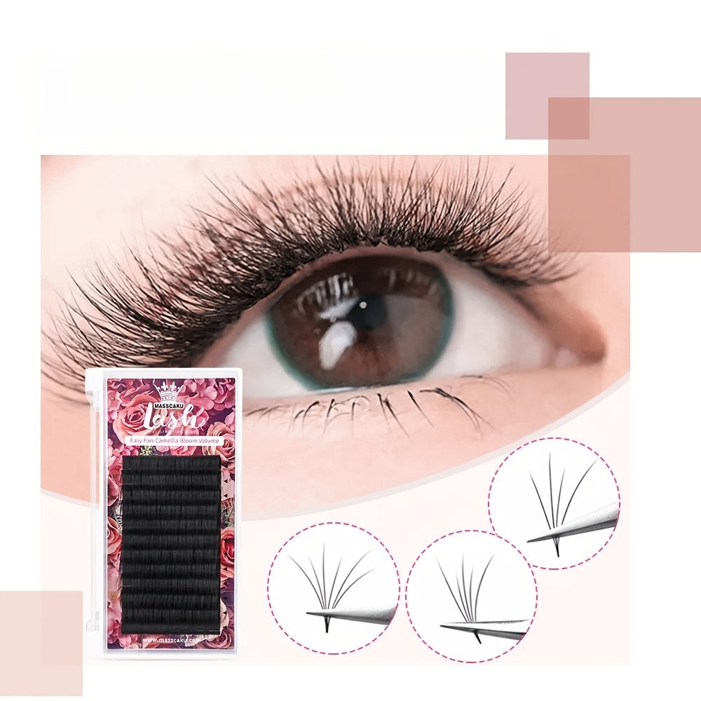 Mini Cluster Lashes 12 Rows 0.07DD Curl 8-15mm Wispy Natural Look DIY Eyelashes