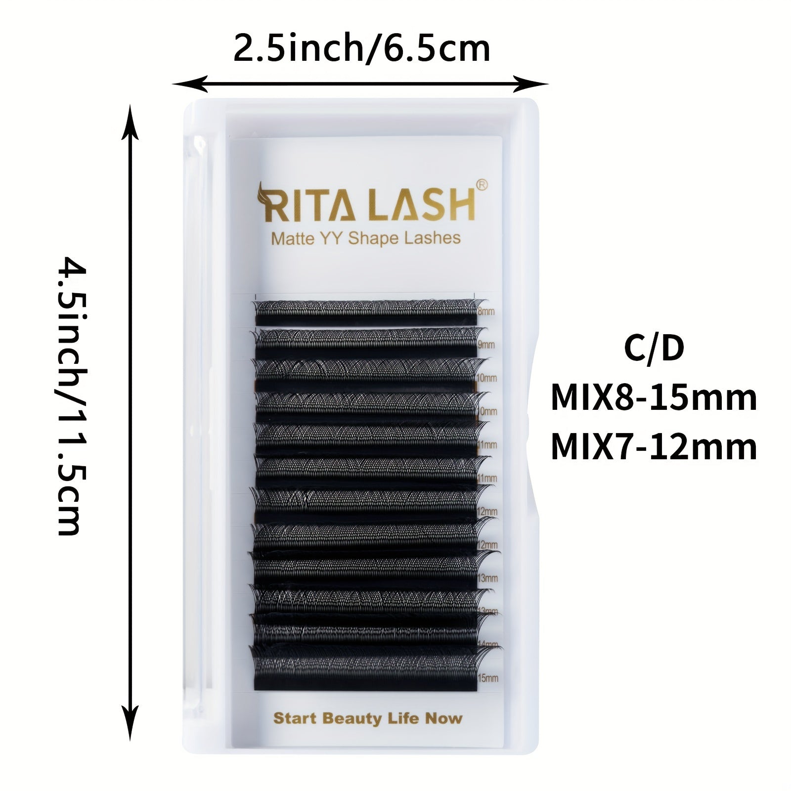 Y Lash Extensions C D Curling 0 05mm 0 07mm 8 15mm Mix