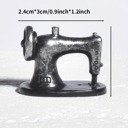 Vintage Sewing Machine Model ABS Resin 3D Printed Home Decor & Photography Props
