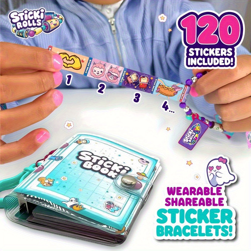 Mystery Sticker Bracelet with 120 Unique Characters