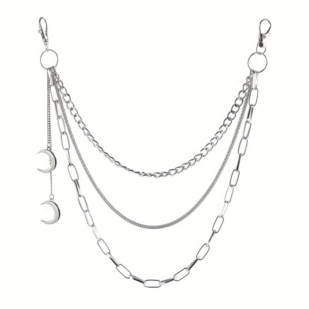 Punk Style Metal Chain Men's Waist Chain