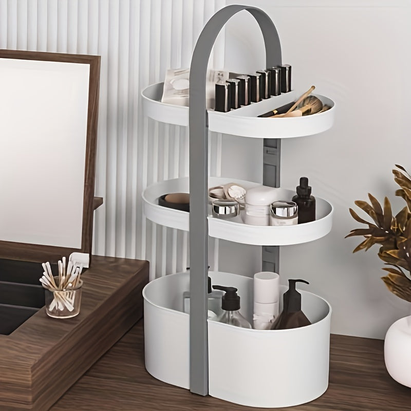 Portable Makeup Organizer Storage Rack Multifunctional Storage Box