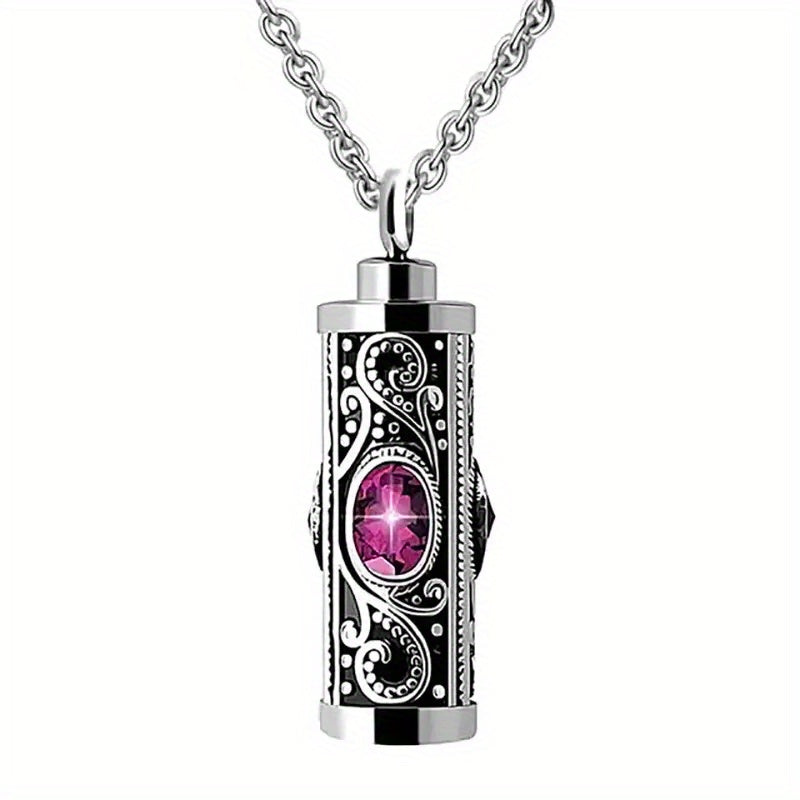 Pet Memorial Necklace for Ashes Cremation Jewelry Keepsake