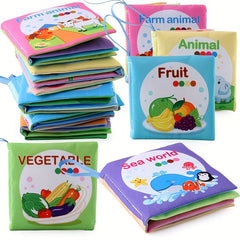 Baby Book Cloth Book Early Educational Cloth Book Toddler Full Set Book