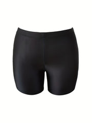  High Rise Stretch Vacation Swimsuit Shorts