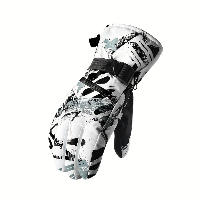 Men's Winter Ski Gloves Waterproof Cycling Gloves