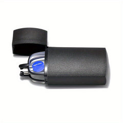 Foldable Reading Glasses Portable Anti Light Spring Hinge Readers Glasses Case