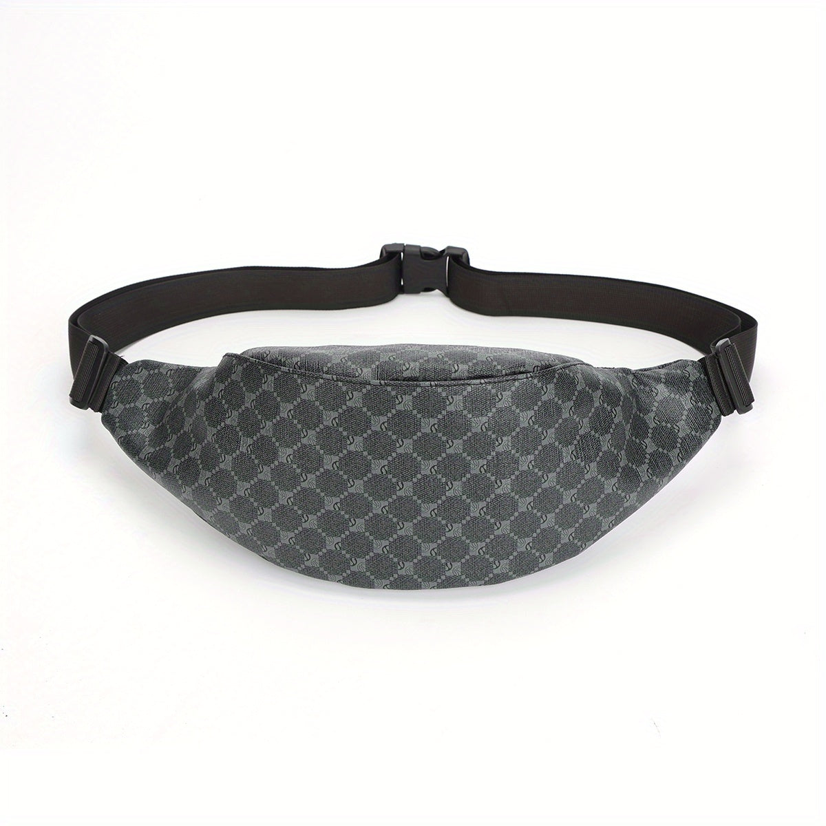 Men's Leather Multifunctional Waist Bag Fanny Pack Messenger Bag